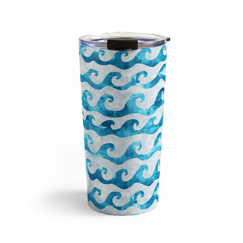 Schatzi Brown Swell Aqua Travel Mug
