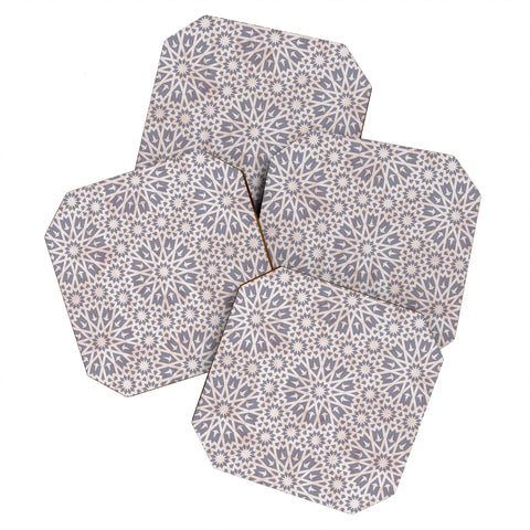Schatzi Brown Taniger Stone Coaster Set