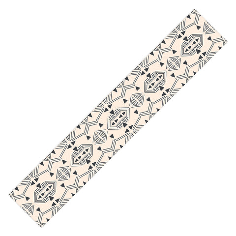 Schatzi Brown Teriana Tribal Geo Bone Table Runner