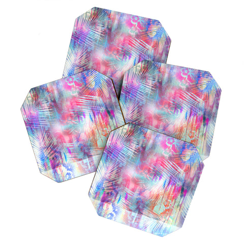 Schatzi Brown Waimea Tropical 2 Coaster Set