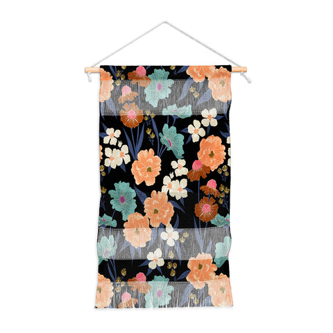 Schatzi Brown Whitney Floral Black Wall Hanging Portrait