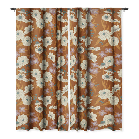 Schatzi Brown Whitney Floral Sienna Blackout Non Repeat