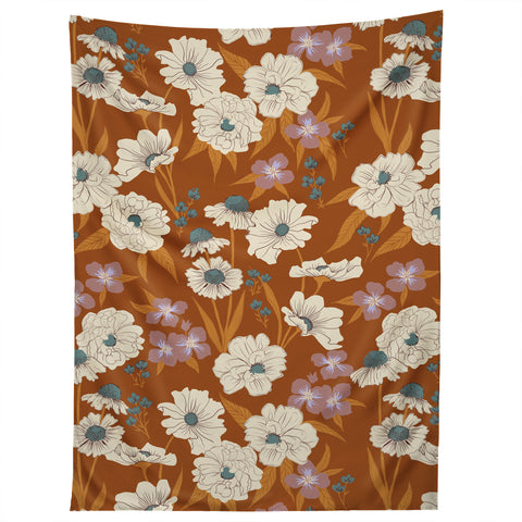 Schatzi Brown Whitney Floral Sienna Tapestry