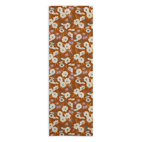 Schatzi Brown Whitney Floral Sienna Yoga Towel