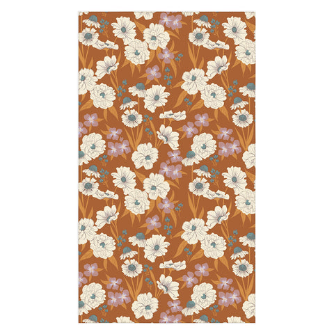 Schatzi Brown Whitney Floral Sienna Tablecloth