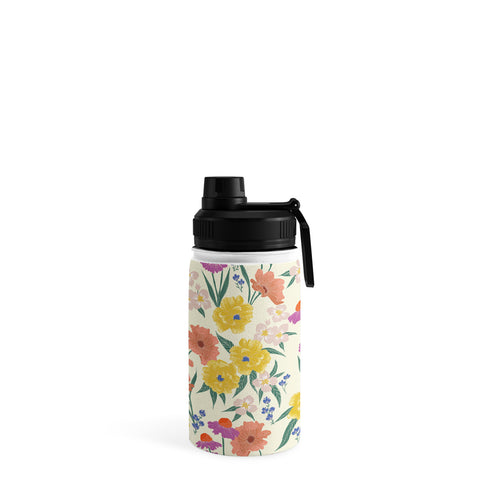 Schatzi Brown Whitney Floral Taupe Water Bottle
