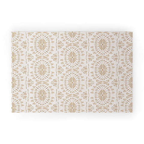 Schatzi Brown Willa Boho Ivory Welcome Mat