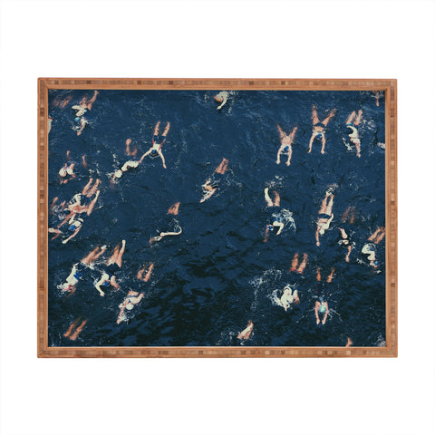 Sebastian Hilgetag Swim swim Rectangular Tray