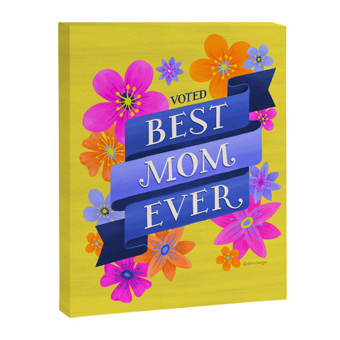 Seta Zakian Best Mom Ever Art Canvas