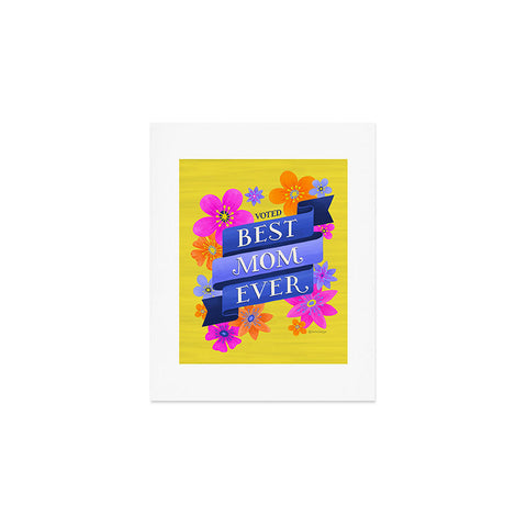 Seta Zakian Best Mom Ever Art Print
