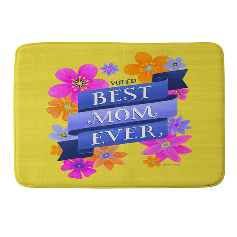 Seta Zakian Best Mom Ever Memory Foam Bath Mat
