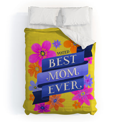 Seta Zakian Best Mom Ever Comforter