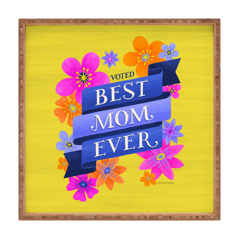 Seta Zakian Best Mom Ever Square Tray