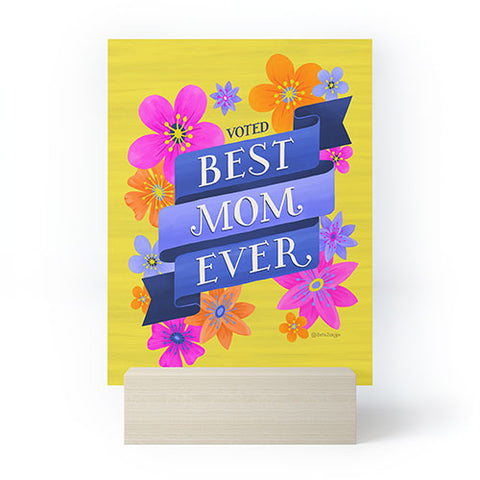 Seta Zakian Best Mom Ever Mini Art Print