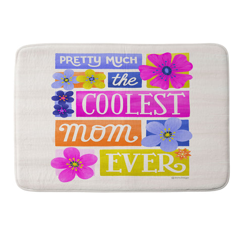 Seta Zakian Coolest Mom Ever Memory Foam Bath Mat