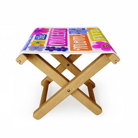 Seta Zakian Coolest Mom Ever Folding Stool