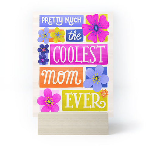 Seta Zakian Coolest Mom Ever Mini Art Print