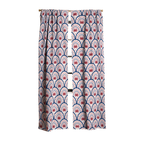 Seta Zakian Crab Scallop pattern Blackout Non Repeat