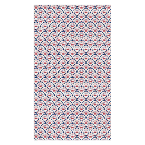 Seta Zakian Crab Scallop pattern Tablecloth