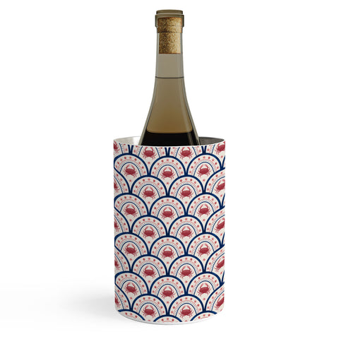 Seta Zakian Crab Scallop pattern Wine Chiller