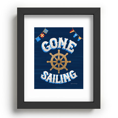 Seta Zakian Gone Sailing Recessed Framing Rectangle