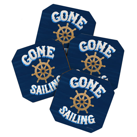Seta Zakian Gone Sailing Coaster Set