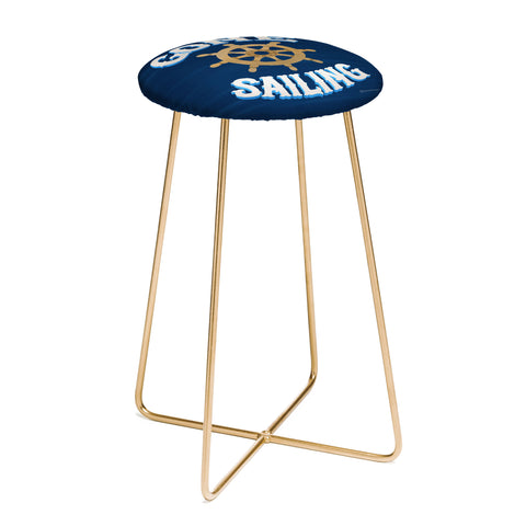 Seta Zakian Gone Sailing Counter Stool