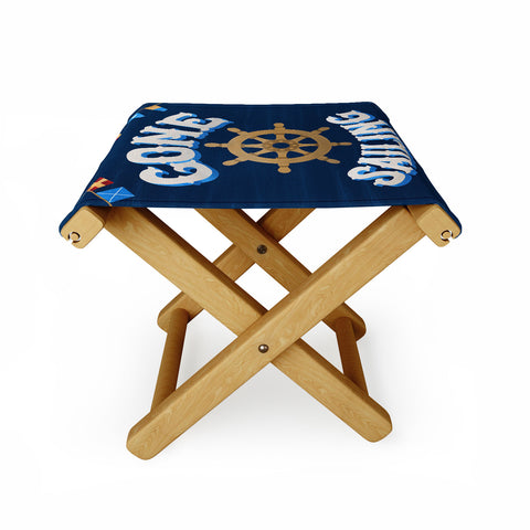 Seta Zakian Gone Sailing Folding Stool