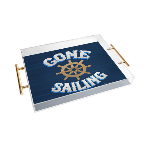 Seta Zakian Gone Sailing Acrylic Tray
