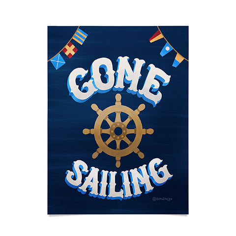 Seta Zakian Gone Sailing Poster