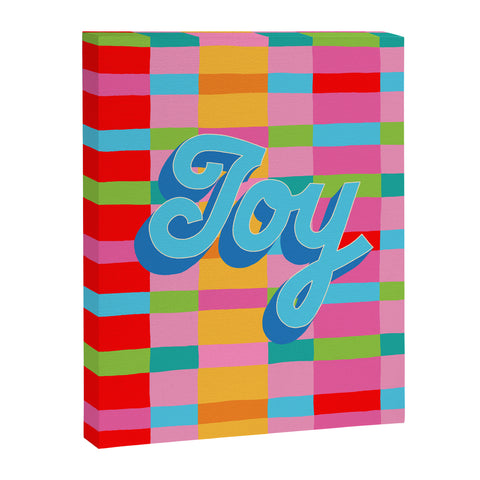 Seta Zakian Stripe Hype Joy Art Canvas