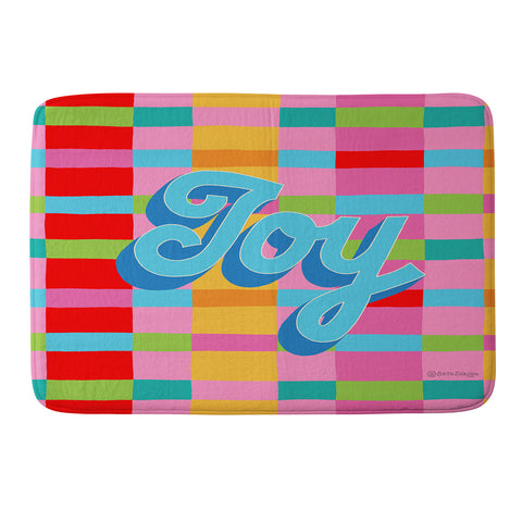Seta Zakian Stripe Hype Joy Memory Foam Bath Mat