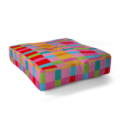 Seta Zakian Stripe Hype Joy Floor Pillow Square