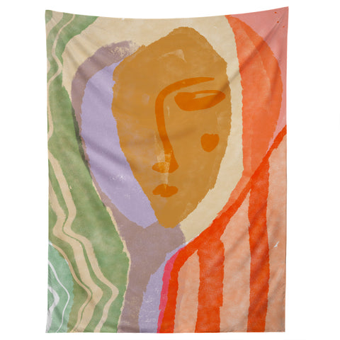 Sewzinski Abstract Portrait II Tapestry