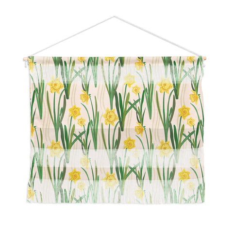 Sewzinski Daffodils Pattern Wall Hanging Landscape