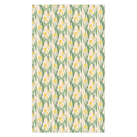 Sewzinski Daffodils Pattern Tablecloth