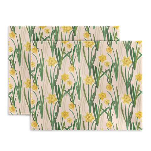 Sewzinski Daffodils Pattern Placemat