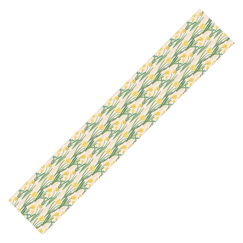 Sewzinski Daffodils Pattern Table Runner