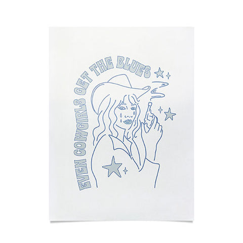 shanasart Even Cowgirls Get the Blues Poster