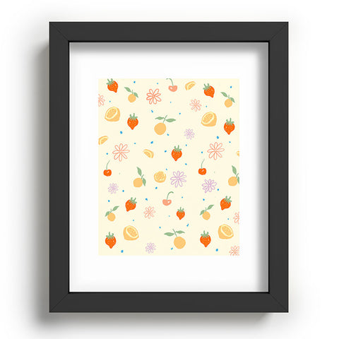 shanasart Lemons I Recessed Framing Rectangle
