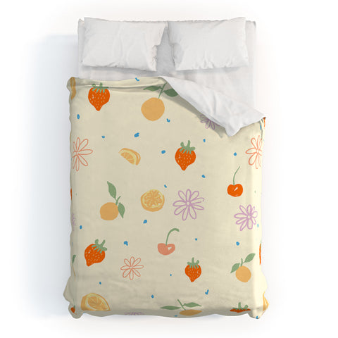 shanasart Lemons I Duvet Cover