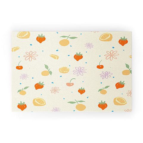 shanasart Lemons I Welcome Mat