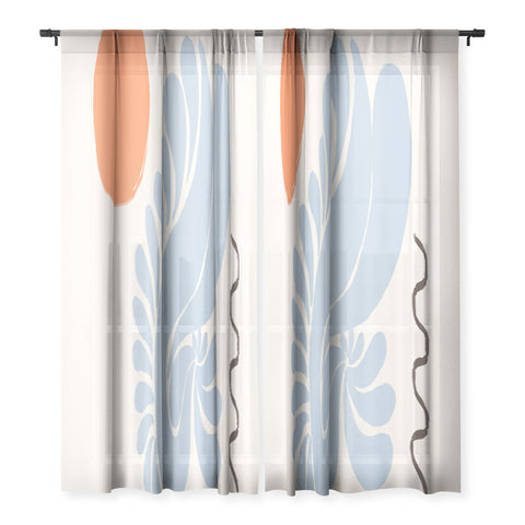 shanasart Sunset by the Ocean Sheer Non Repeat