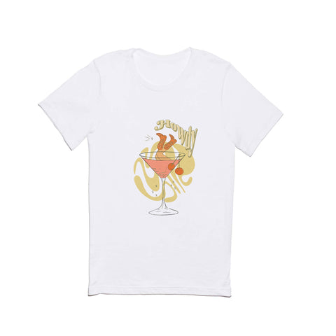 shanasart Tipsy Cowgirl Tan Classic T-shirt