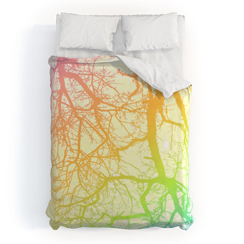Shannon Clark Bright Branches Duvet Cover