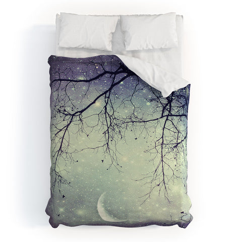 Shannon Clark Diamonds In The Sky Duvet Cover