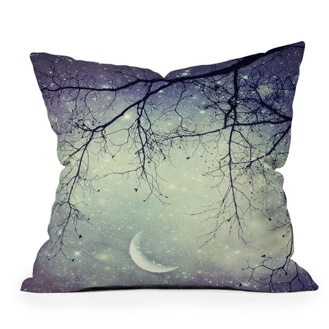Shannon Clark Diamonds In The Sky Outdoor Throw Pillow