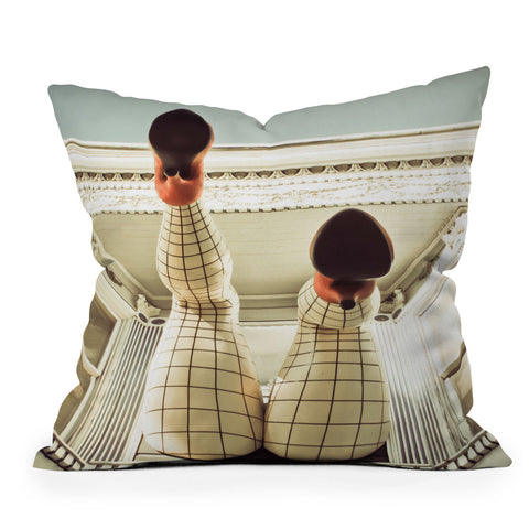 Shannon Clark Hey Sexy Outdoor Throw Pillow