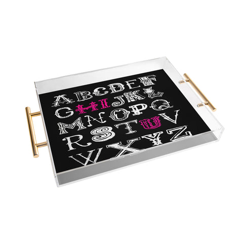 Shannon Clark Hi U Acrylic Tray