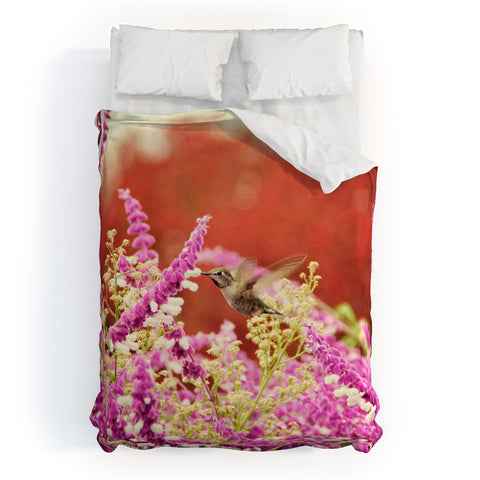 Shannon Clark Hummingbird 1 Duvet Cover